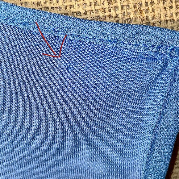 Elle Periwinkle Blue Sleeveless Top - Picture 11 of 15